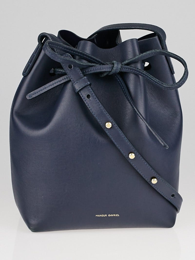 Calf mini bucket bag deals