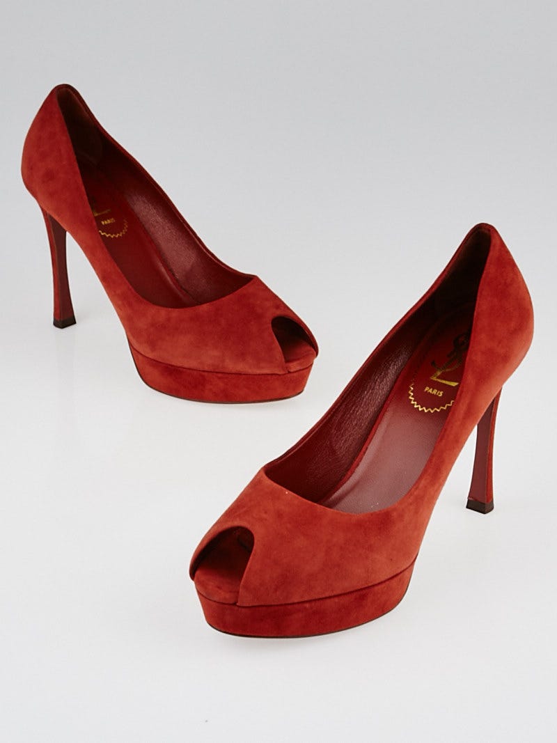 Palais royal peep toe platform pumps outlet