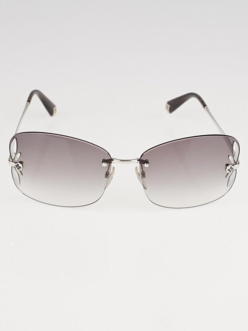 Louis Vuitton Silver/Brown Rimless Lily Sunglasses Z0308U Louis Vuitton Silver/Brown Rimless Lily Sunglasses Z0308U