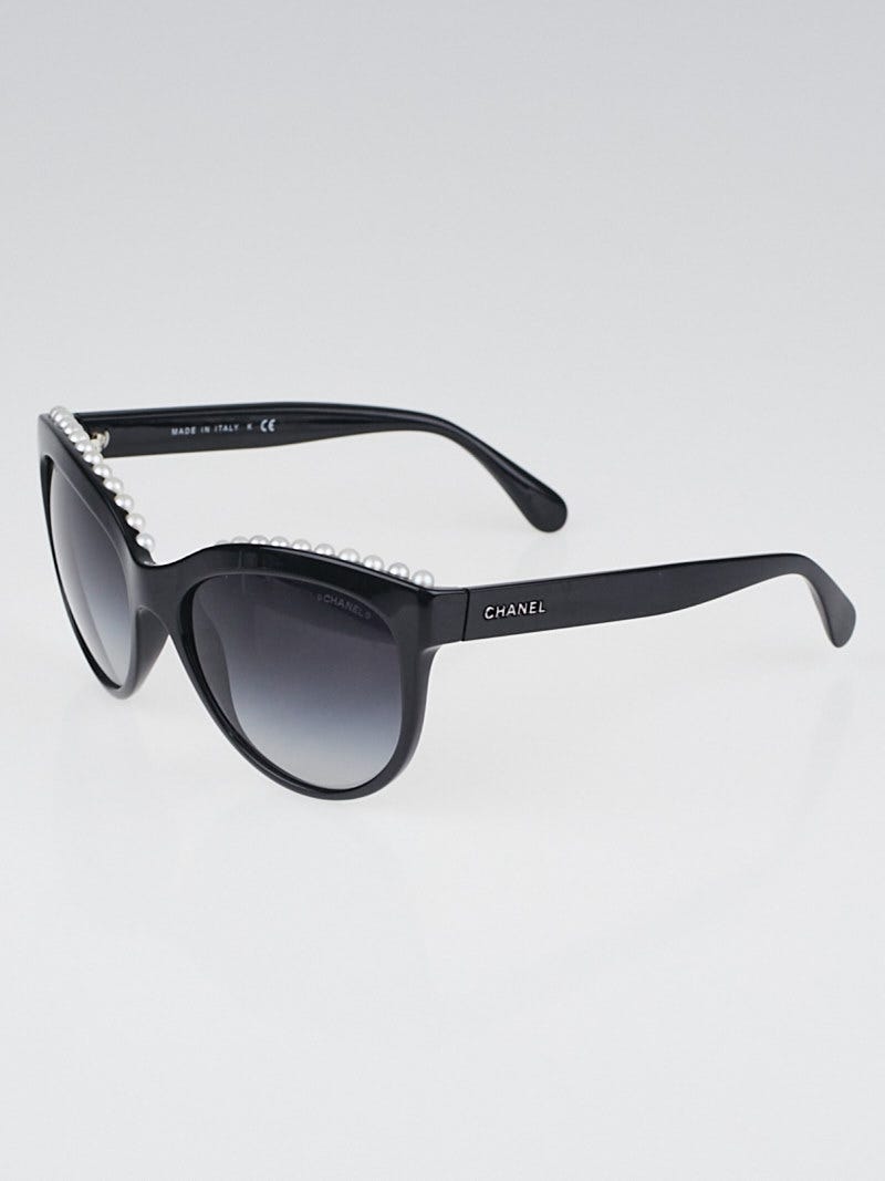 Chanel pearl cat clearance eye sunglasses