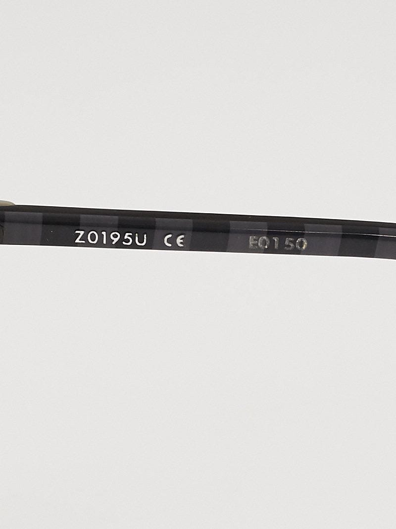 Louis Vuitton Silvertone Metal Frame Sunglasses Z0195U
