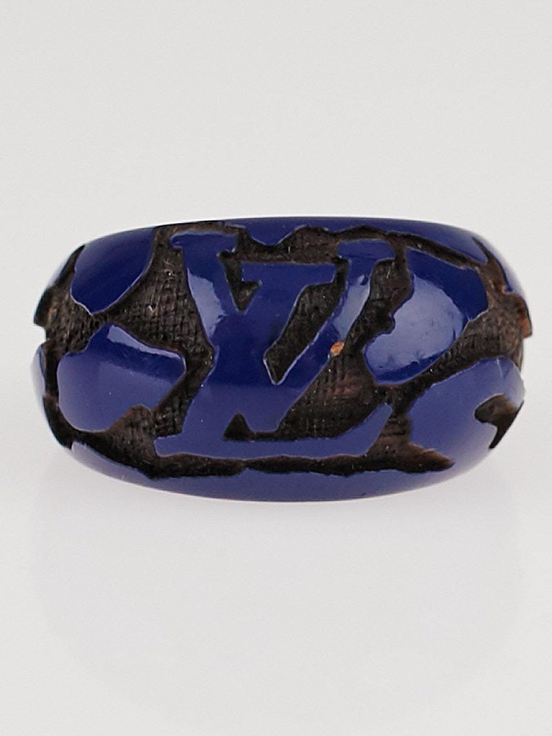 Louis vuitton online blue ring