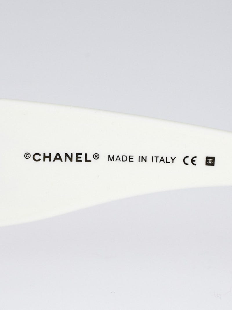 Chanel White Gradient Tint Frameless CC Sunglasses- 4115 | Yoogi's