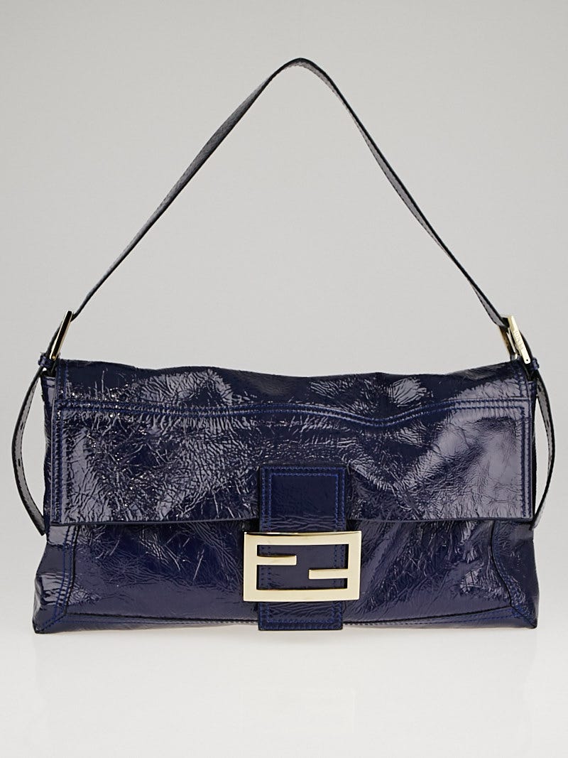 Fendi patent baguette shop