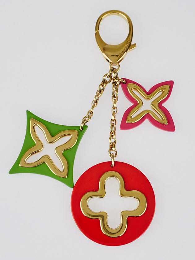 Louis Vuitton Multicolore Resin Insolence Key Holder and Bag Charm