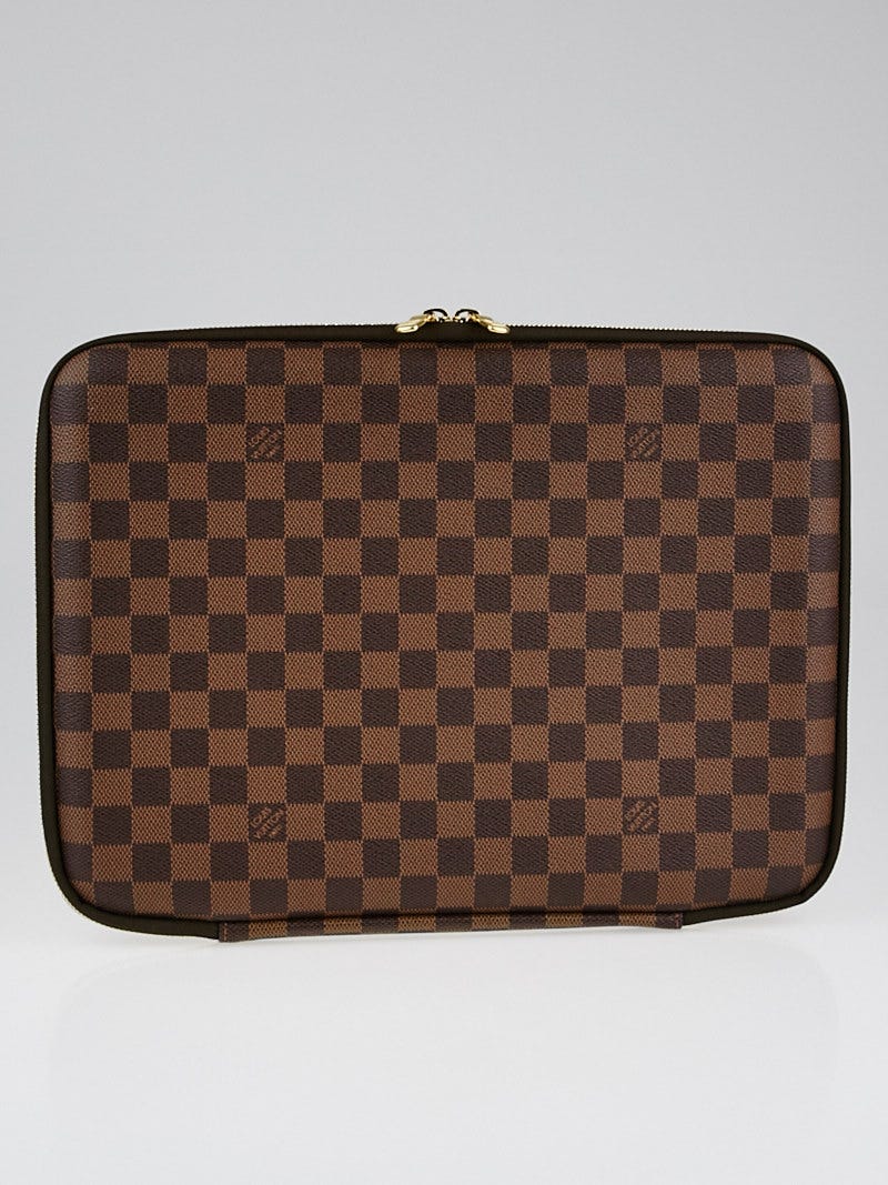 Louis Vuitton Damier Canvas 13 Laptop Case - Yoogi's Closet