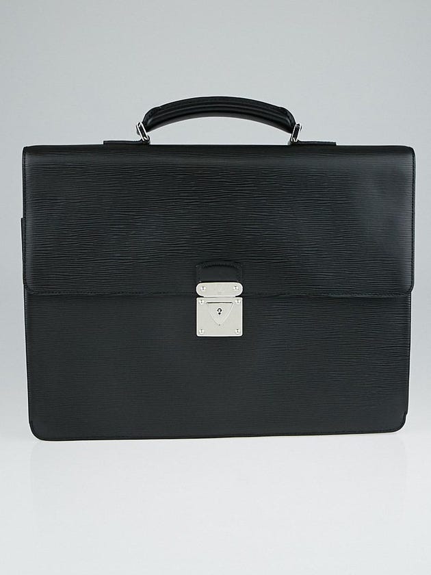 Louis Vuitton Black Epi Leather Robusto 1 Compartment Briefcase Bag
