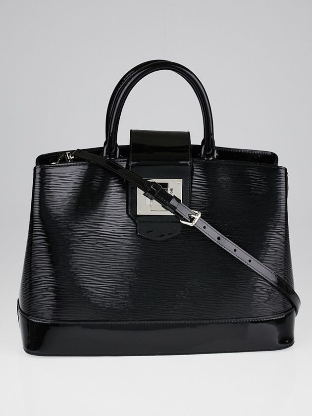 Louis Vuitton Black Electric Epi Leather Mirabeau GM Bag