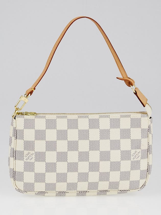 Louis Vuitton Damier Azur Canvas Accessories Pochette Bag