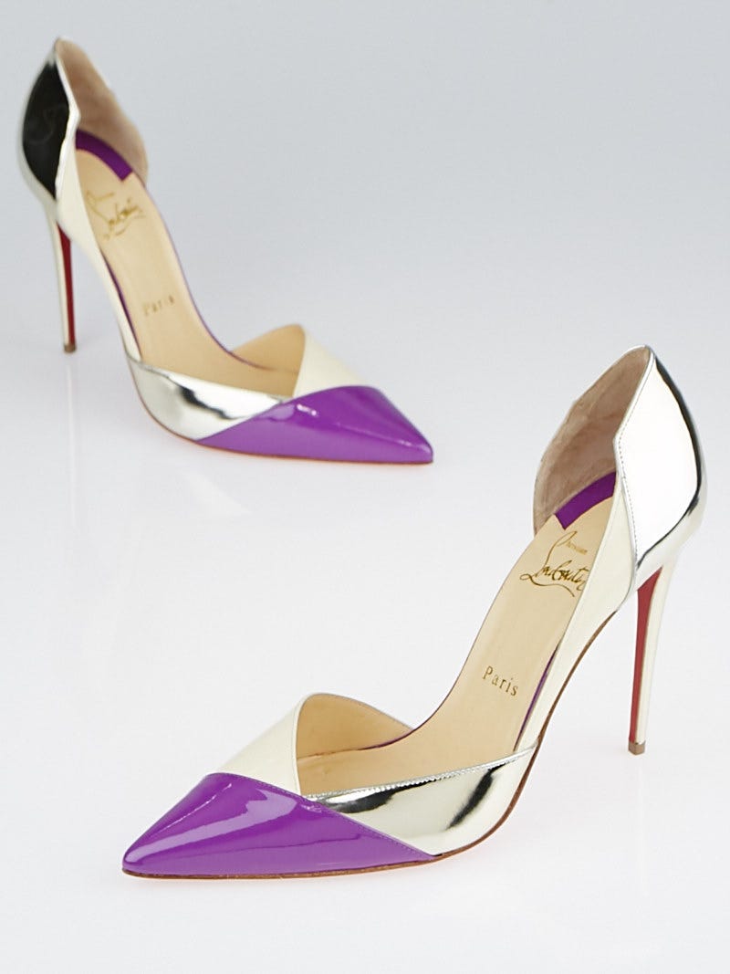 Purple pumps online size 8