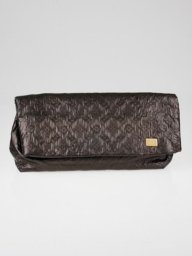 Louis Vuitton Limited Edition Black Monogram Limelight Clutch Bag