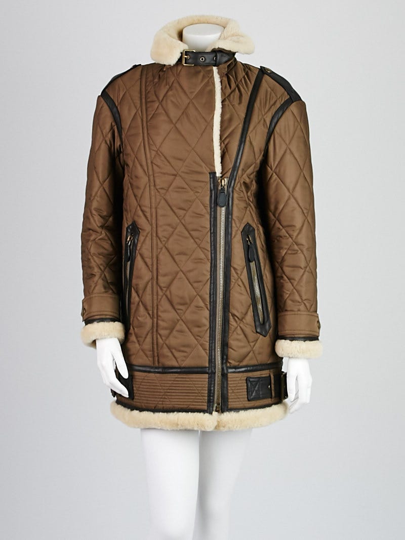 Burberry clearance olive jacket