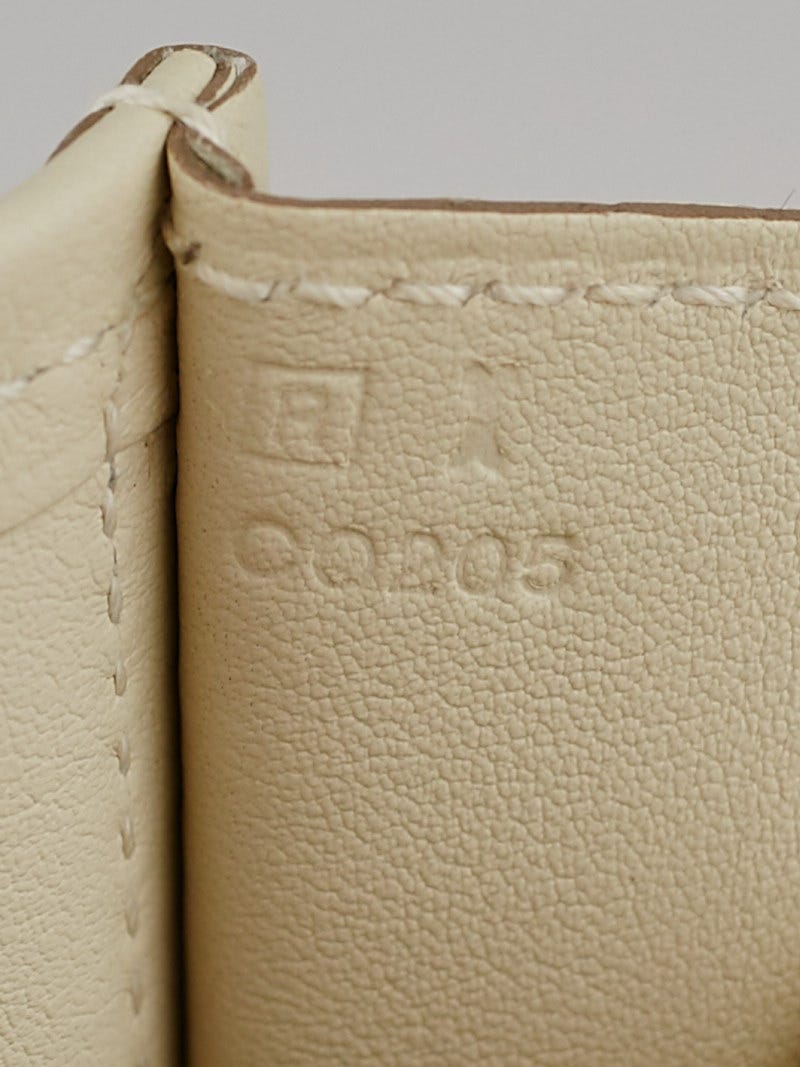 Hermes Craie Swift Leather Jige Elan 29 Clutch Bag | Yoogi's Closet