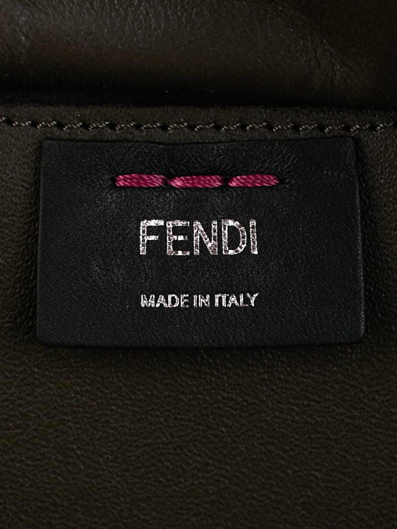 Fendi Magenta/Coal Leather 3Jours Tote Bag 8BH279 | Yoogi's