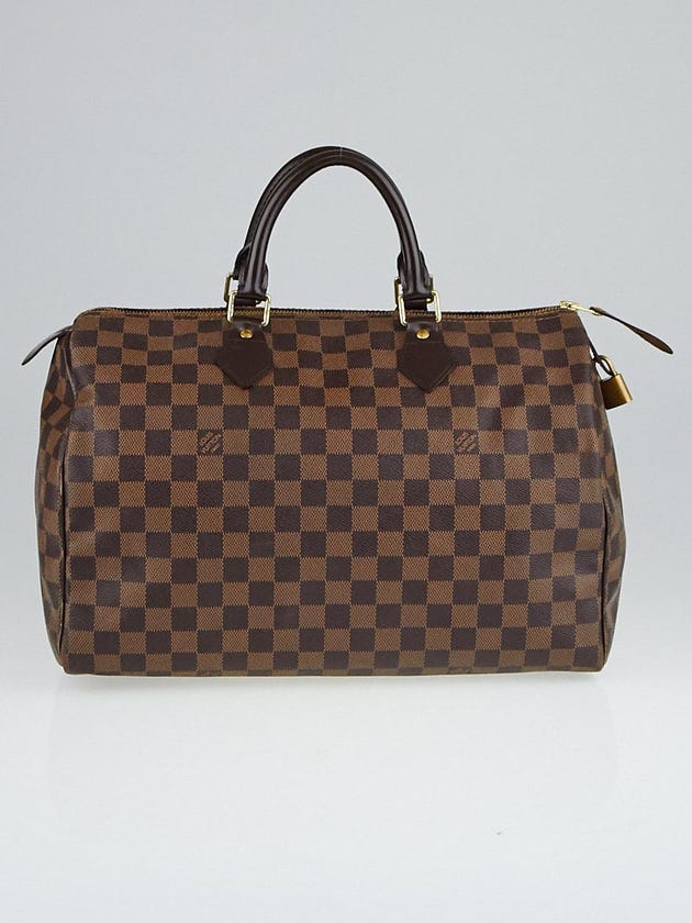 Louis Vuitton Damier Canvas Speedy 35 Bag