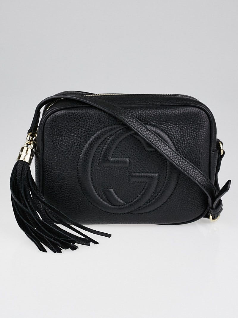 Gucci Black Leather Mini Soho Disco Crossbody Bag Gucci