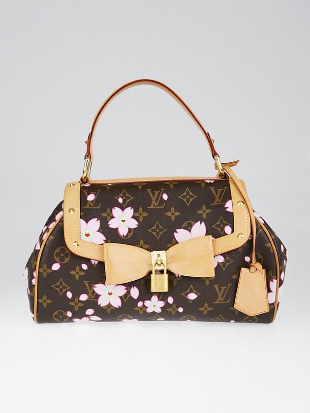 Louis Vuitton Limited Edition Cherry Blossom Monogram Canvas Sac Retro PM Bag