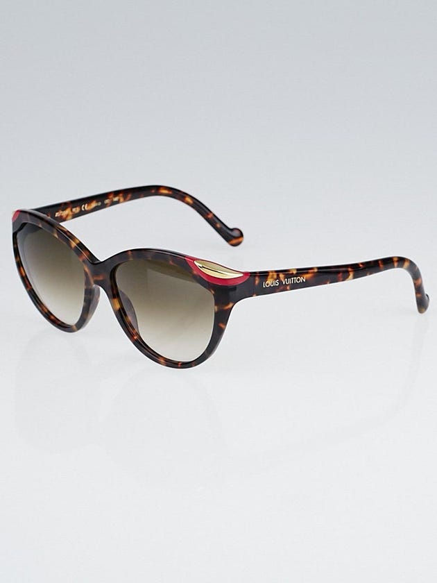 Louis Vuitton Tortoise Shell Acetate Frame Sunglasses - Z0736W