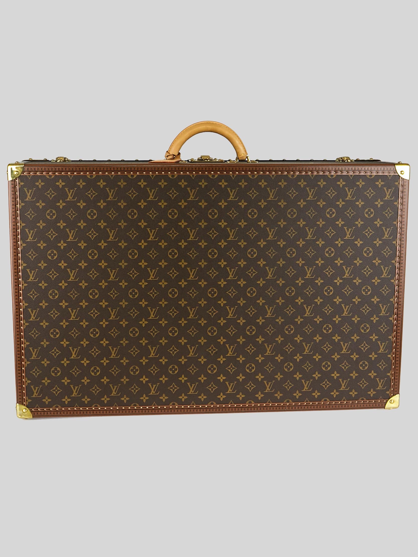 Louis Vuitton Vintage Alzer 70 Monogram Suitcase Trunk