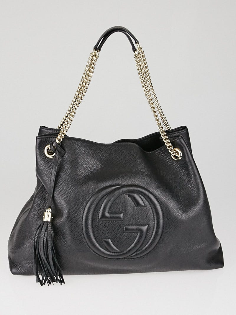 Gucci large soho outlet chain bag