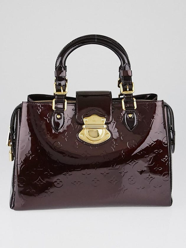 Louis Vuitton Amarante Monogram Vernis Melrose