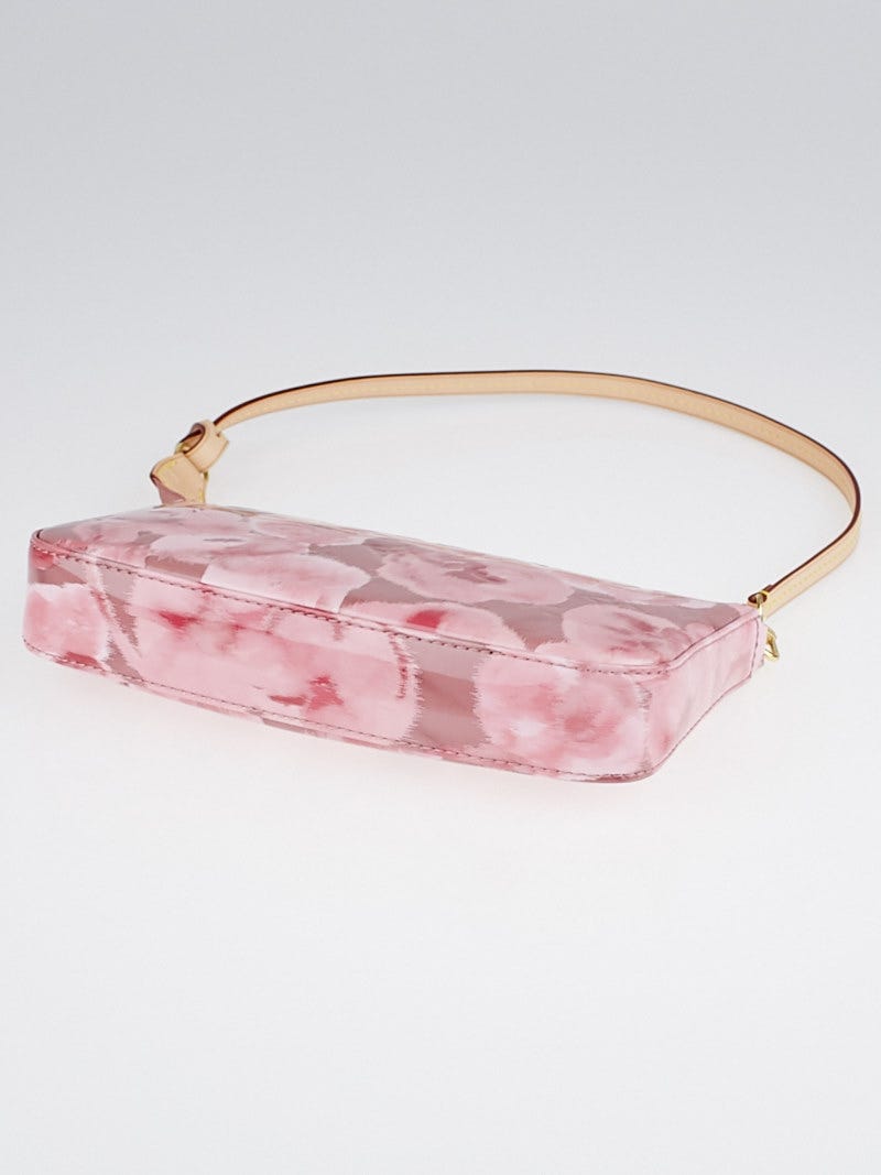 Louis Vuitton Limited Edition Rose Velours Monogram Vernis