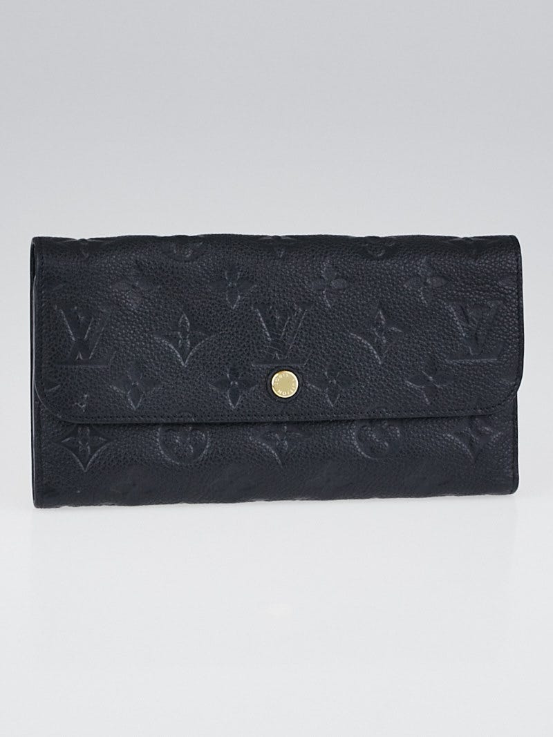 Louis Vuitton Black Empreinte Leather Virtuose Wallet - Yoogi's Closet