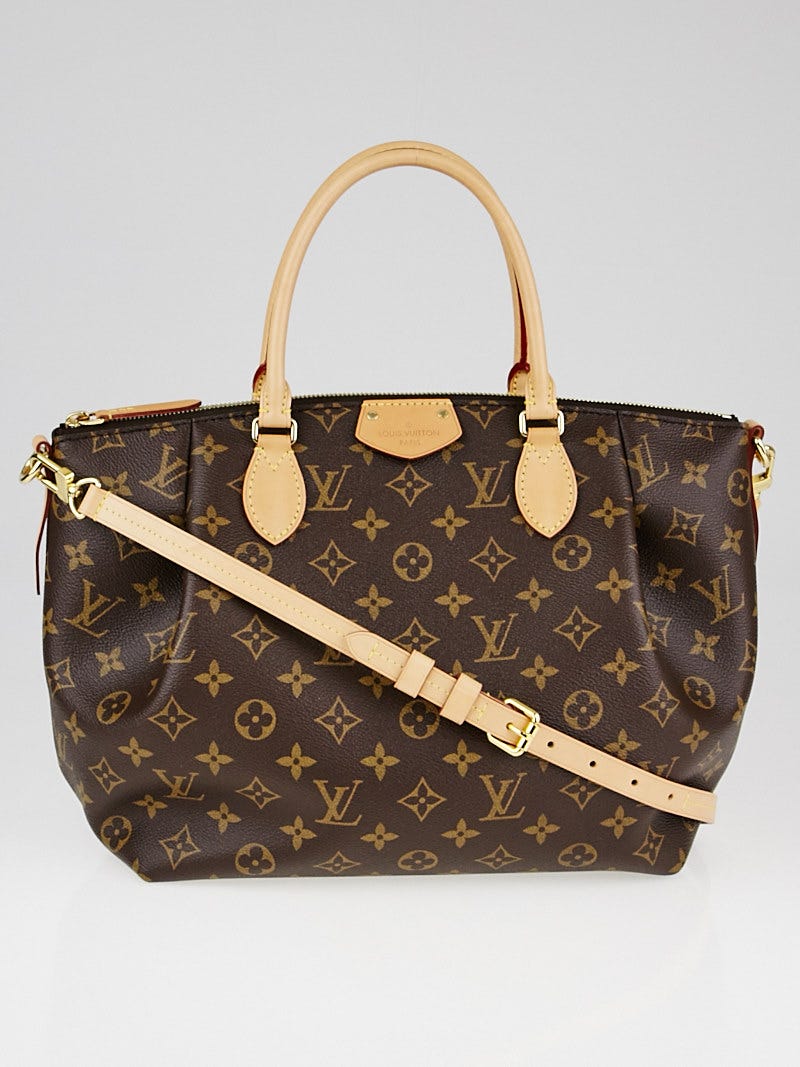 Louis Vuitton Turenne Monogram Handbag MM Canvas with Dust Bag and