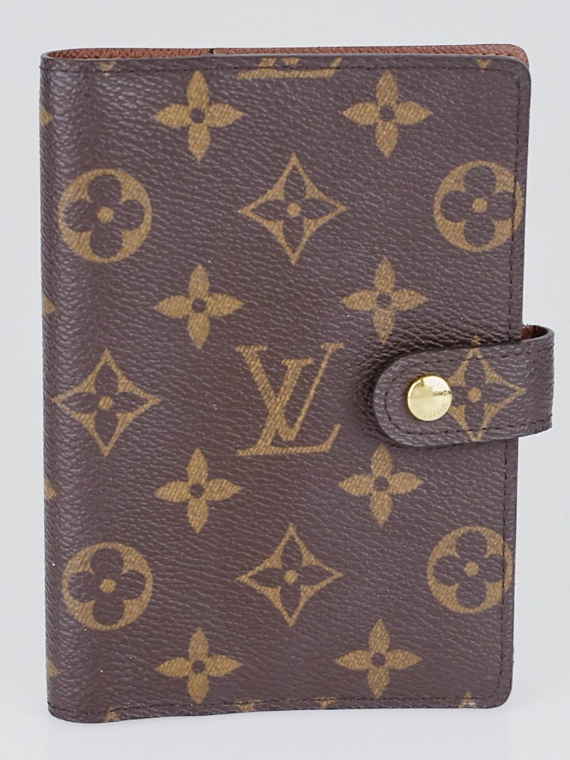 Louis Vuitton Monogram Canvas Small Ring Agenda Cover