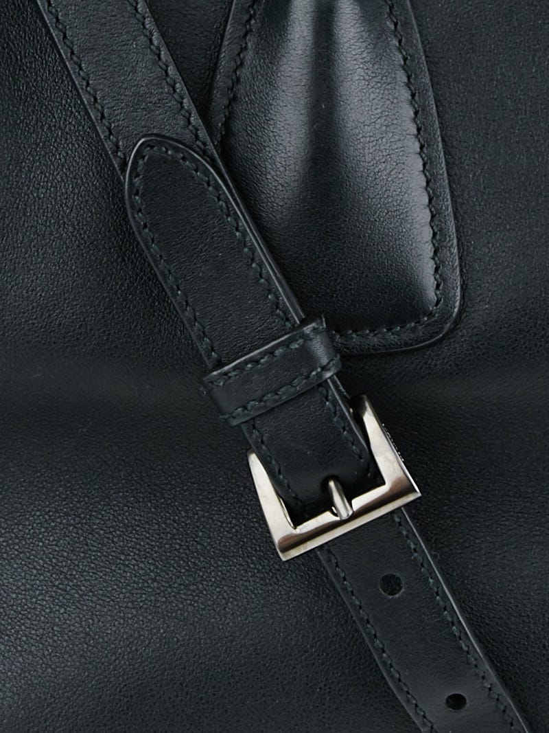 Prada Black City Calf Leather Twin Pocket Double Handle Tote