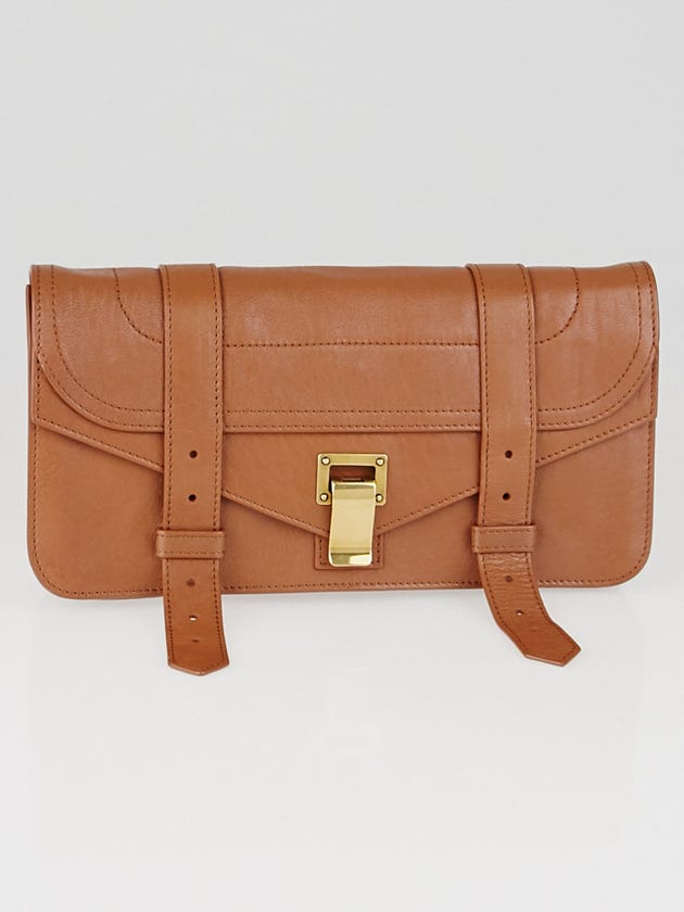 Proenza Schouler Saddle Leather PS1 Pochette Clutch Bag