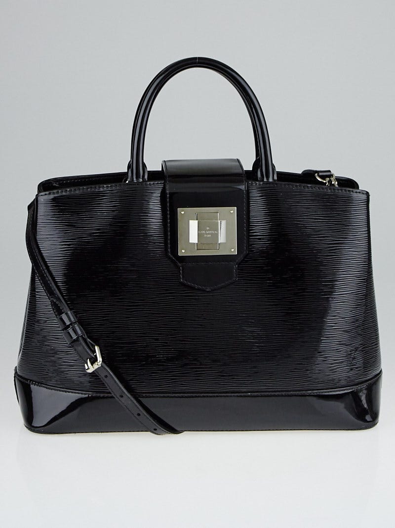 Louis Vuitton Black Electric Epi Leather Mirabeau GM Bag