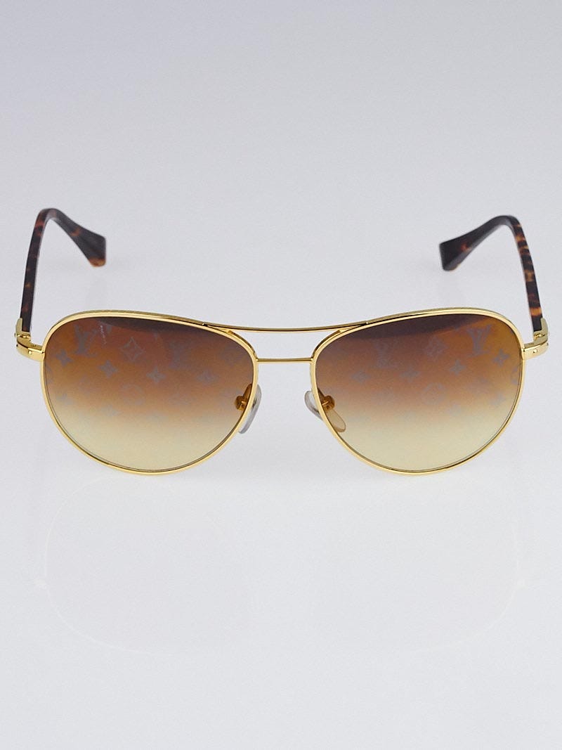 Louis Vuitton Teardrop Sunglasses Z0658U M0164