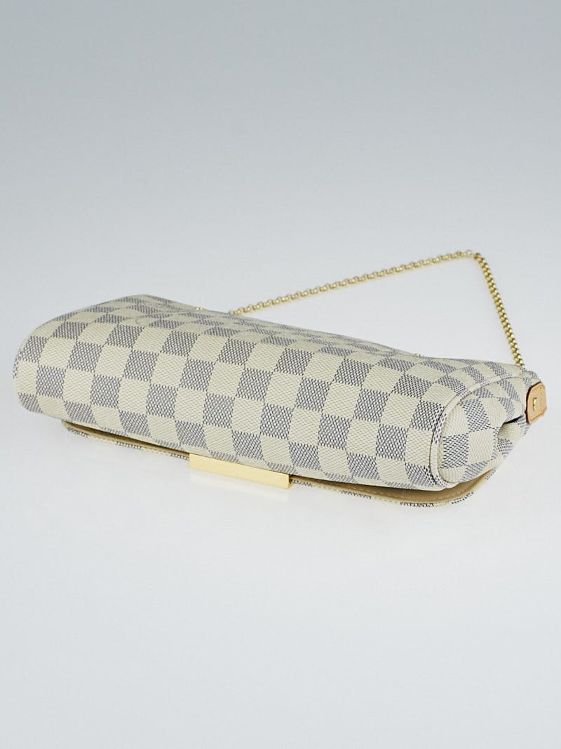 Louis Vuitton Damier Azur Canvas Favorite MM Bag - Yoogi's Closet