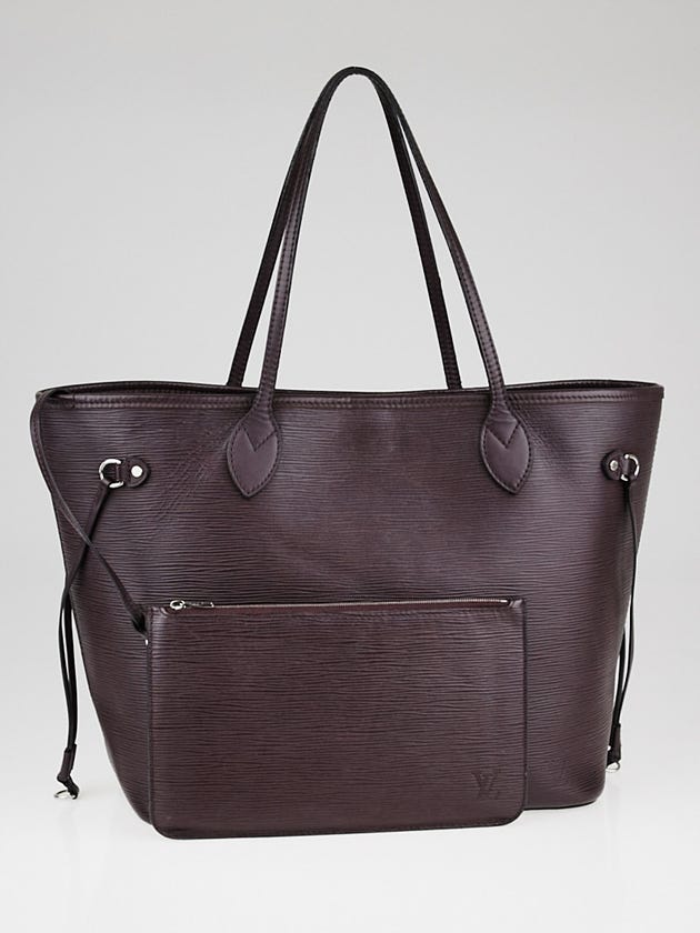 Louis Vuitton Quetsche Epi Leather Neverfull MM Bag