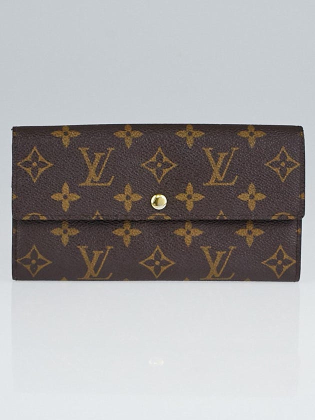 Louis Vuitton Monogram Canvas Sarah Wallet