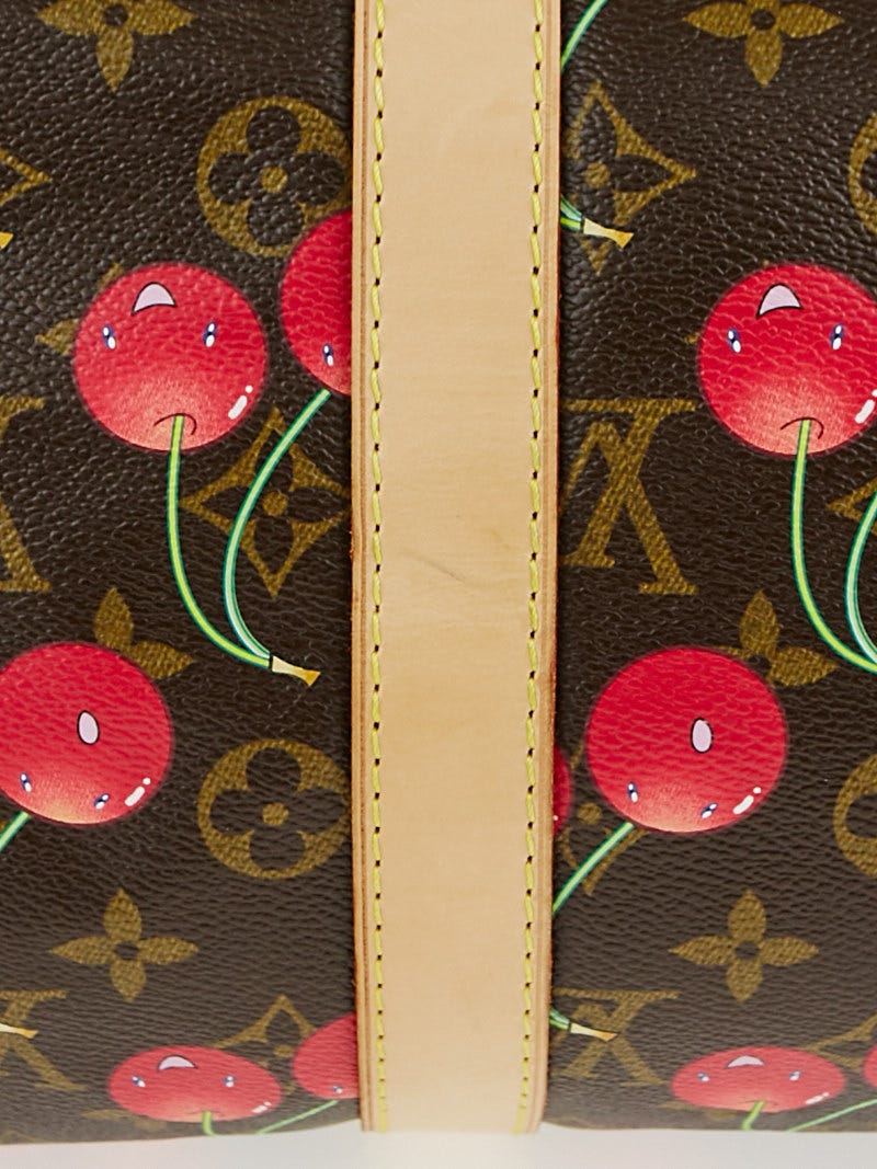 Louis Vuitton Monogram Cerises Keepall 45 Travel Bag - Yoogi's Closet