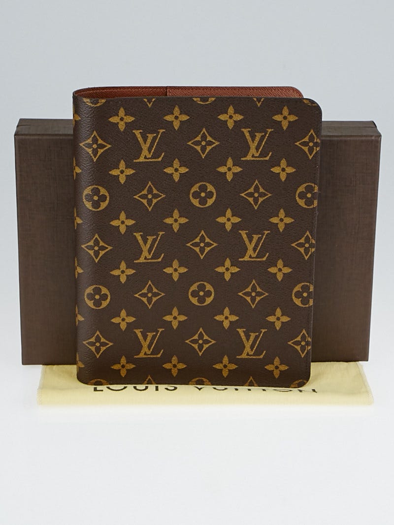 Louis Vuitton Monogram Canvas Desk Agenda Cover | Yoogi's Closet
