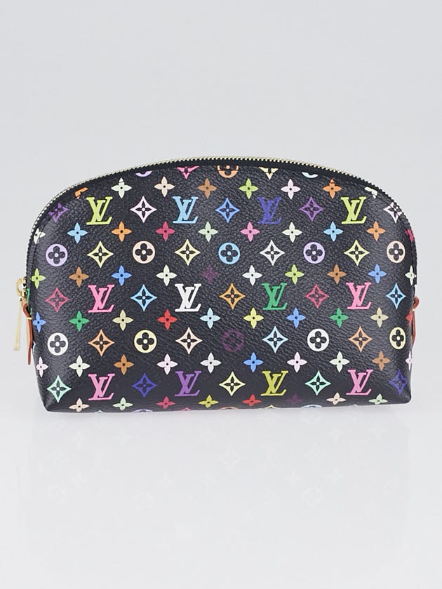 Louis Vuitton Black Monogram Multicolore Grenade Cosmetic Pouch