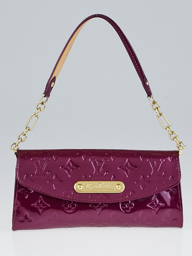 Louis Vuitton Violette Monogram Vernis Sunset Boulevard Bag