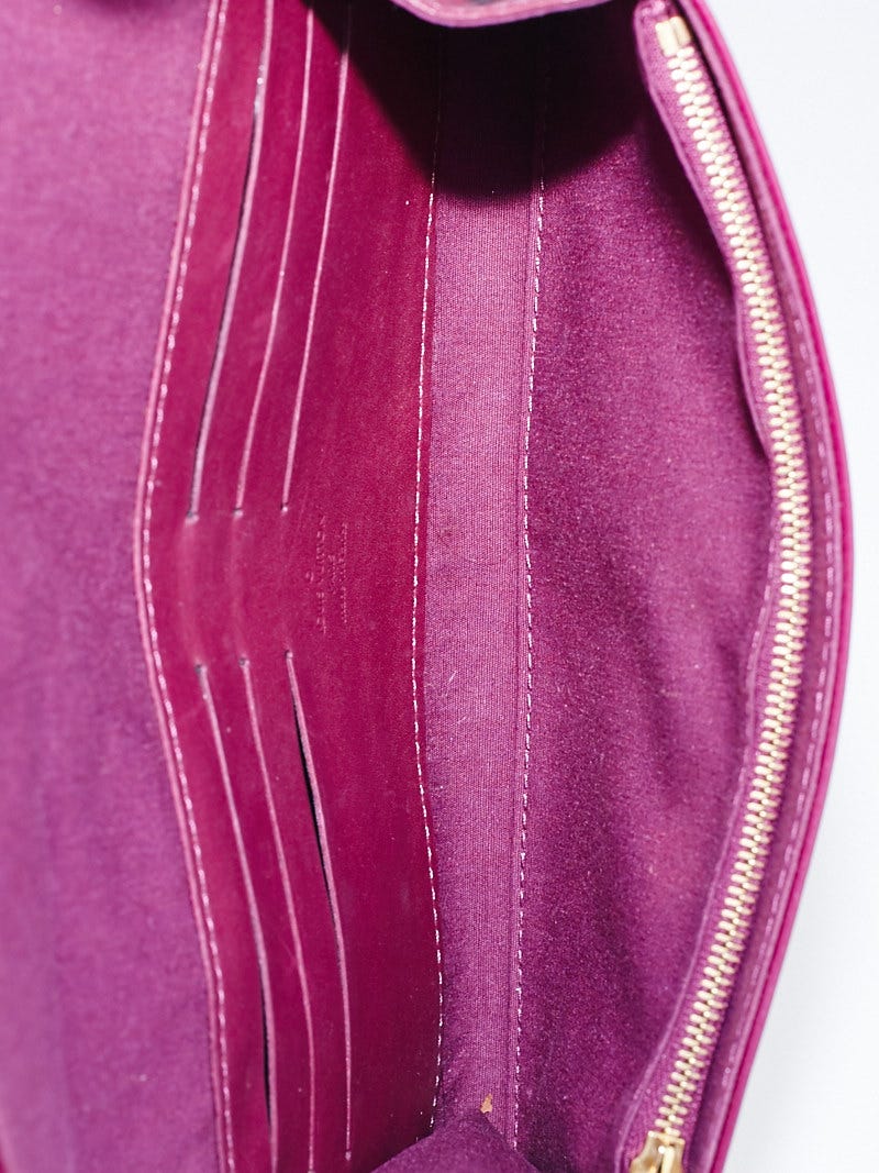 Louis Vuitton Purple Monogram Vernis Sunset Boulevard Shoulder Bag