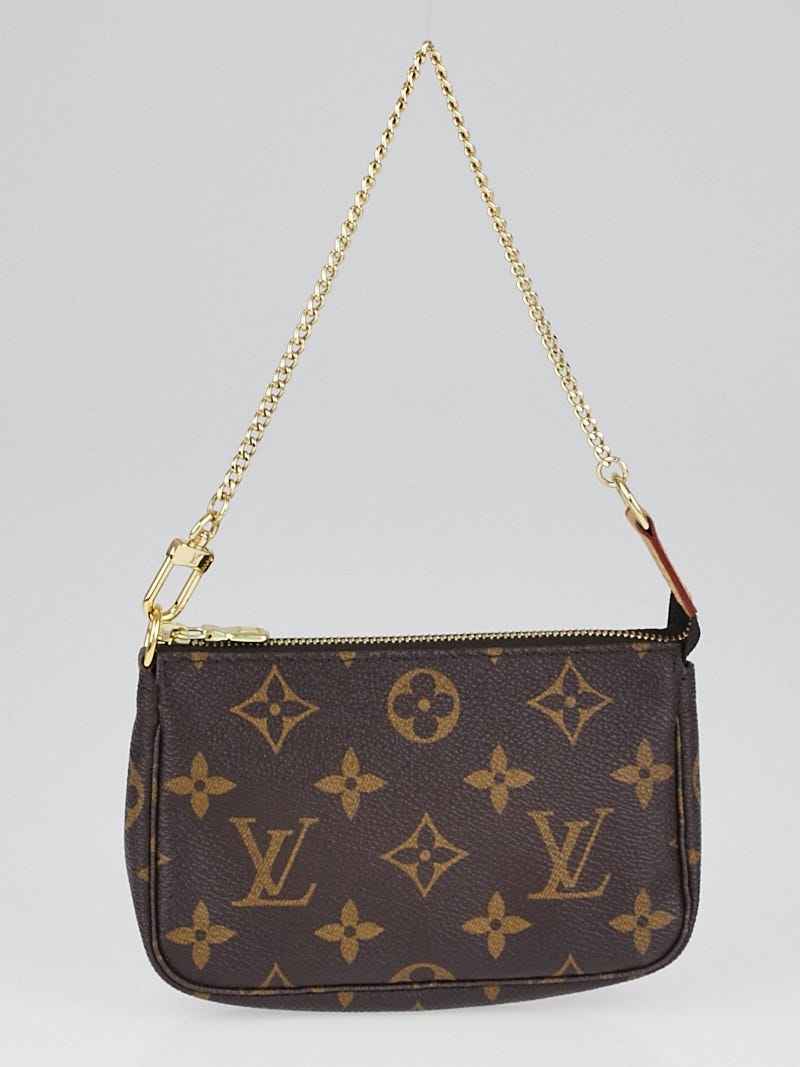 Louis Vuitton Monogram Canvas Mini Accessories Pochette Bag