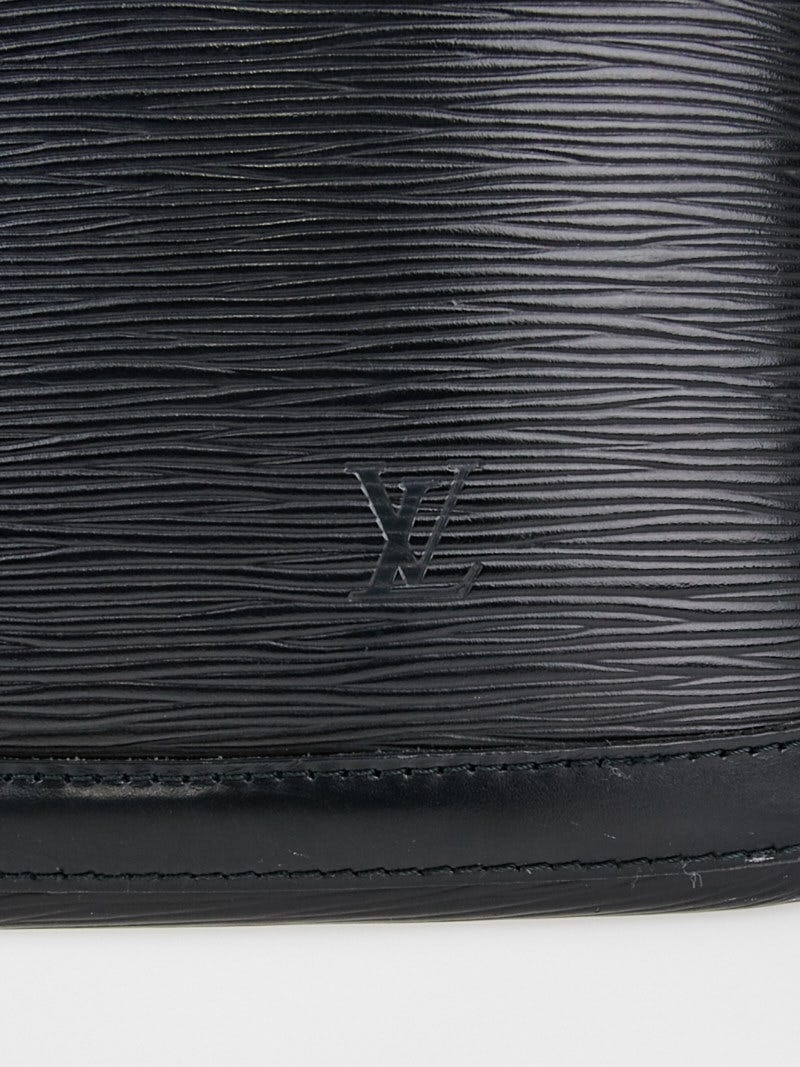 Louis Vuitton Vintage Louis Vuitton Lussac Black Epi Leather Large