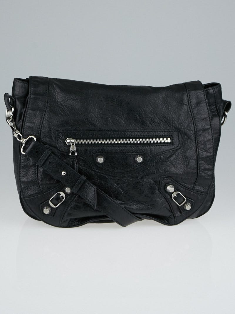 balenciaga folk messenger bag