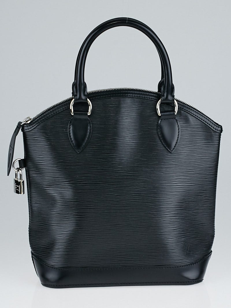 Louis Vuitton Black Epi Leather Lockit PM Bag