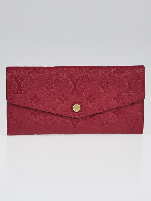 Louis Vuitton Aurore Monogram Empreinte Leather Curieuse Wallet