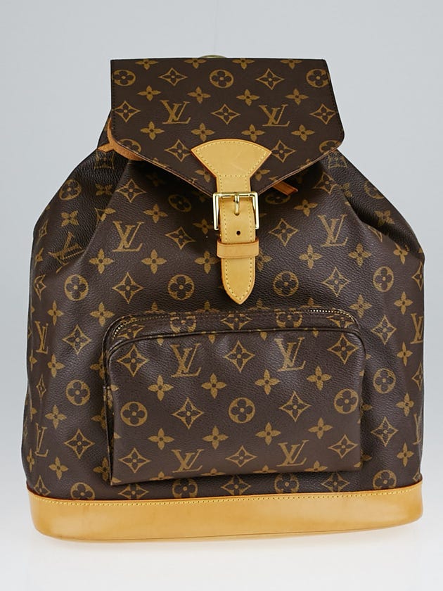 Louis Vuitton Monogram Canvas Montsouris GM Backpack Bag