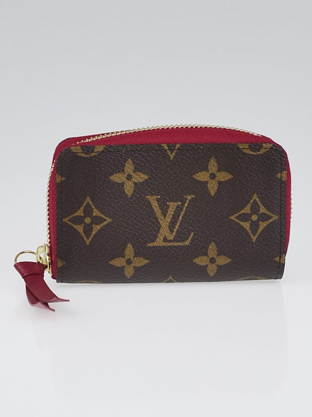 Louis Vuitton Fuchsia Monogram Canvas Zippy Multicartes Wallet