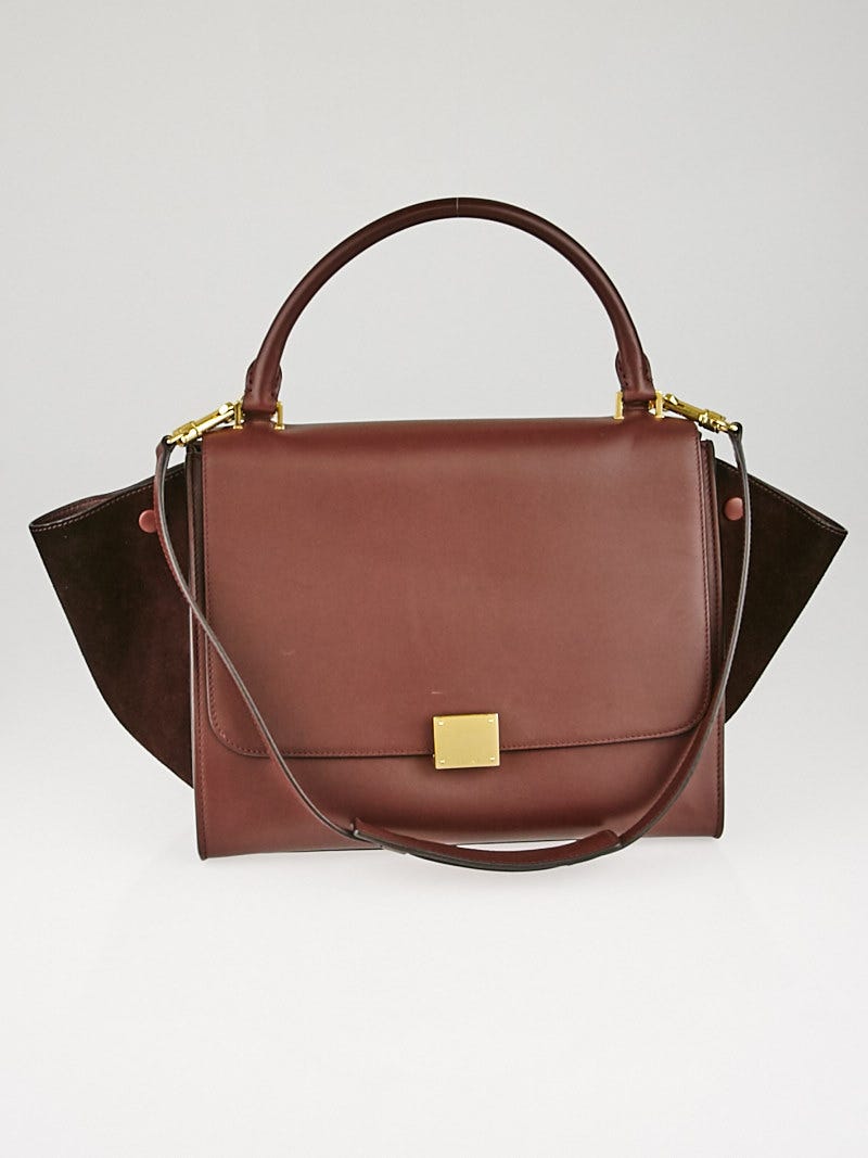 Celine discount maroon bag