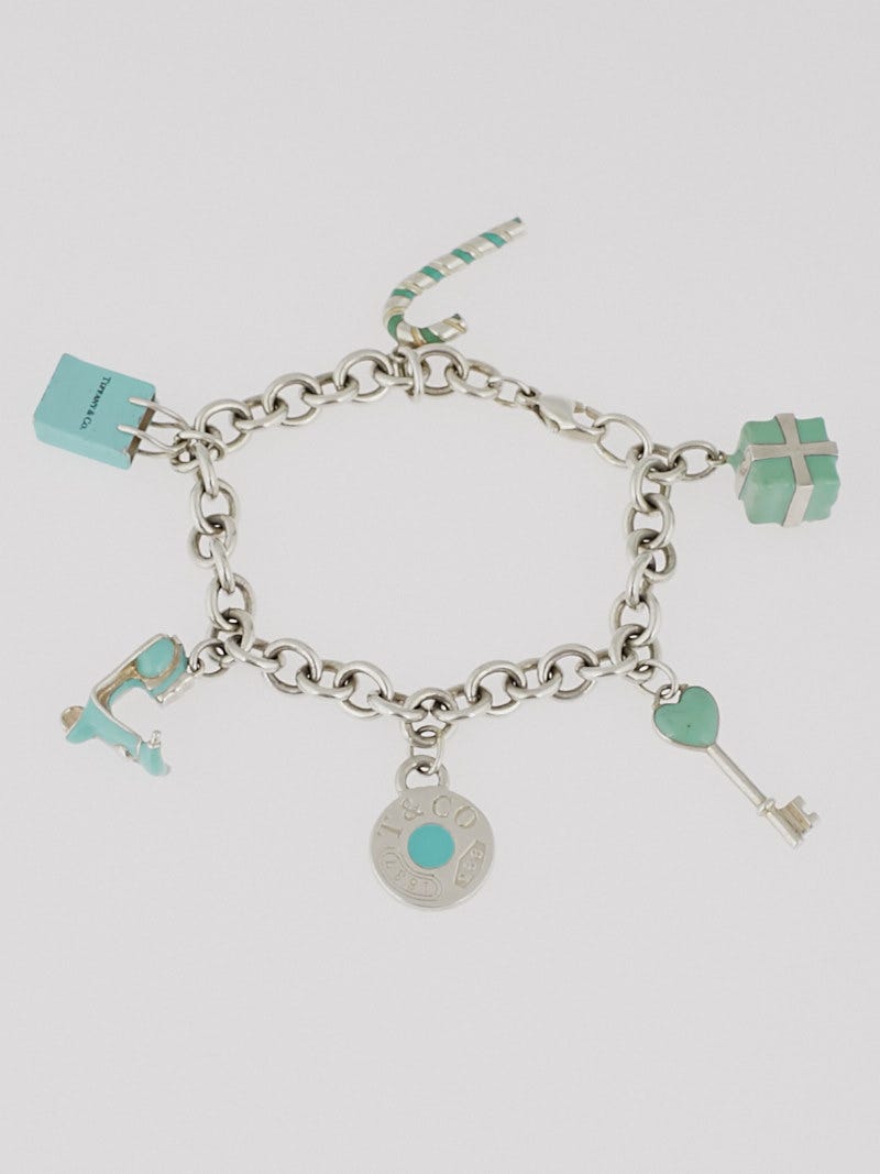 Tiffany & Co. Sterling Silver Charm Bracelet
